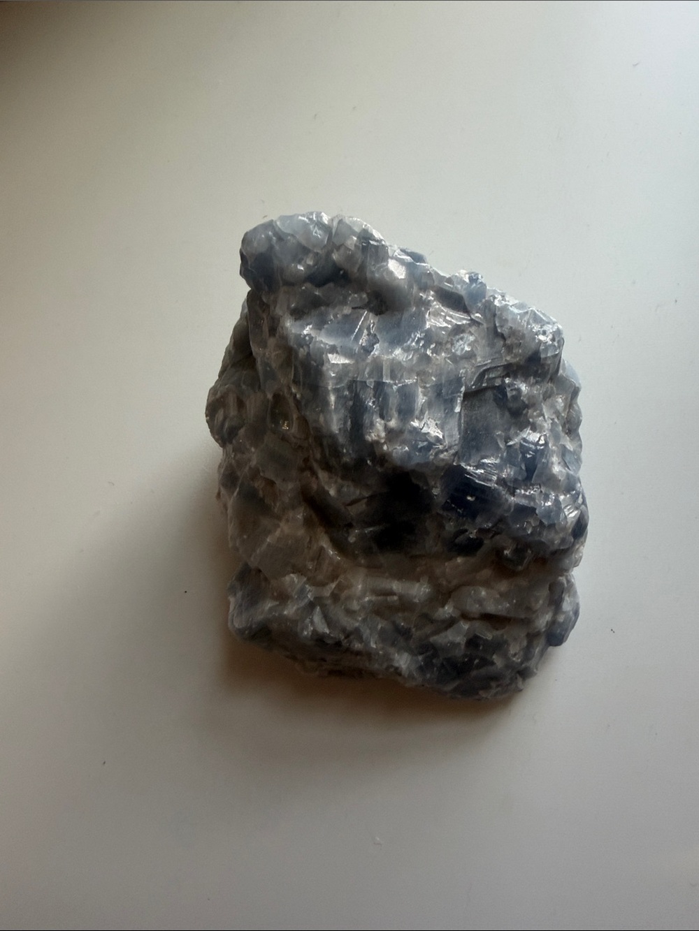 Blue Calcite Quartz Crystal